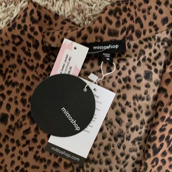 M leopard duster jacket - oversized! - Picture 2 of 4